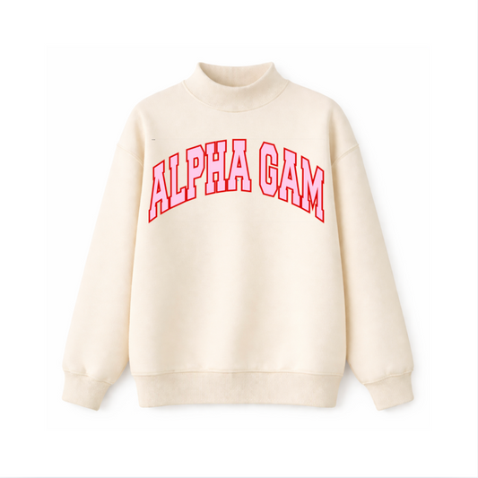 Alpha Gam Mockneck