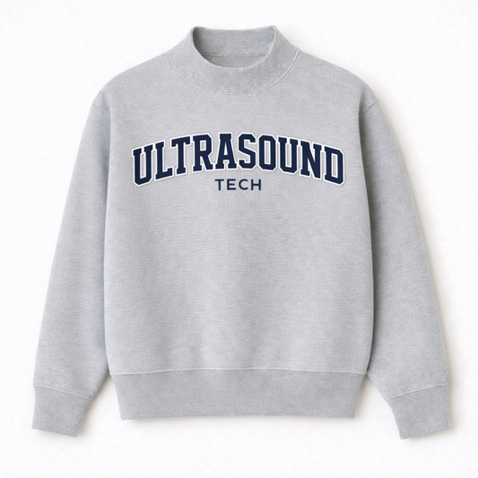 Ultrasound Tech Mockneck