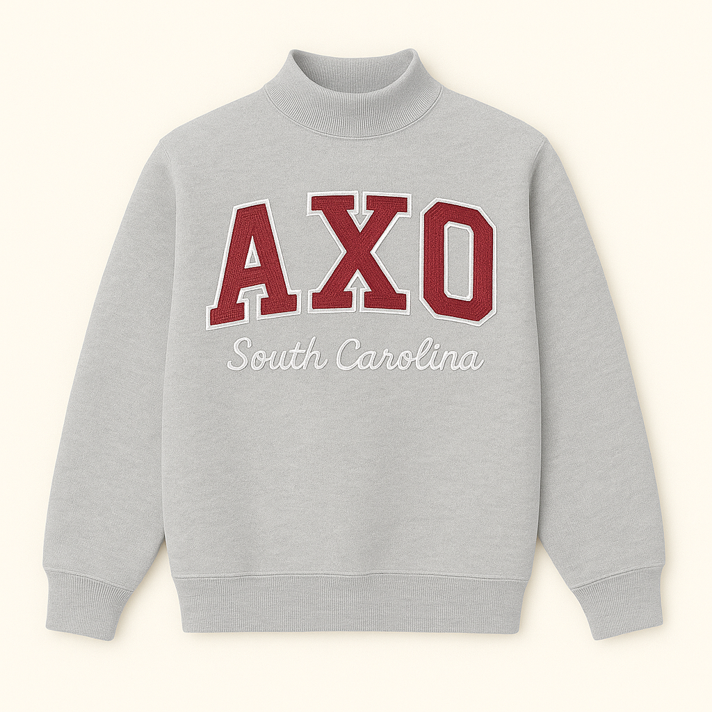 Cursive Edmonds AXO Cursive Mockneck – 2 Threads By Edmonds