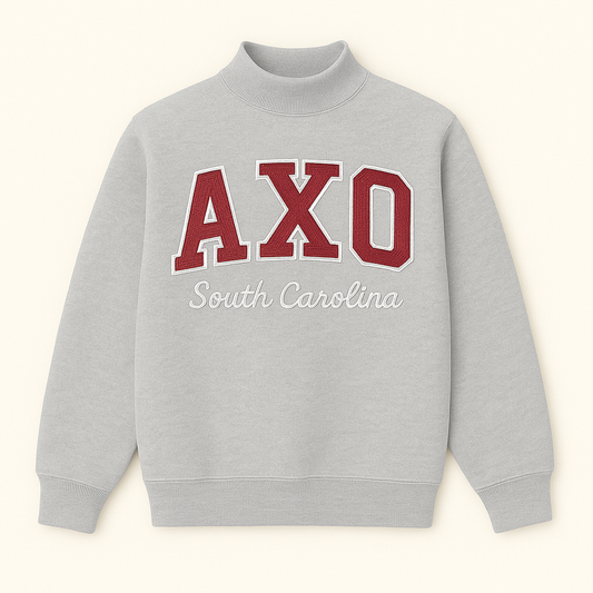 AXO Cursive Mockneck
